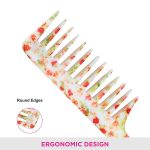 Vega Floral Shampoo comb (Large)