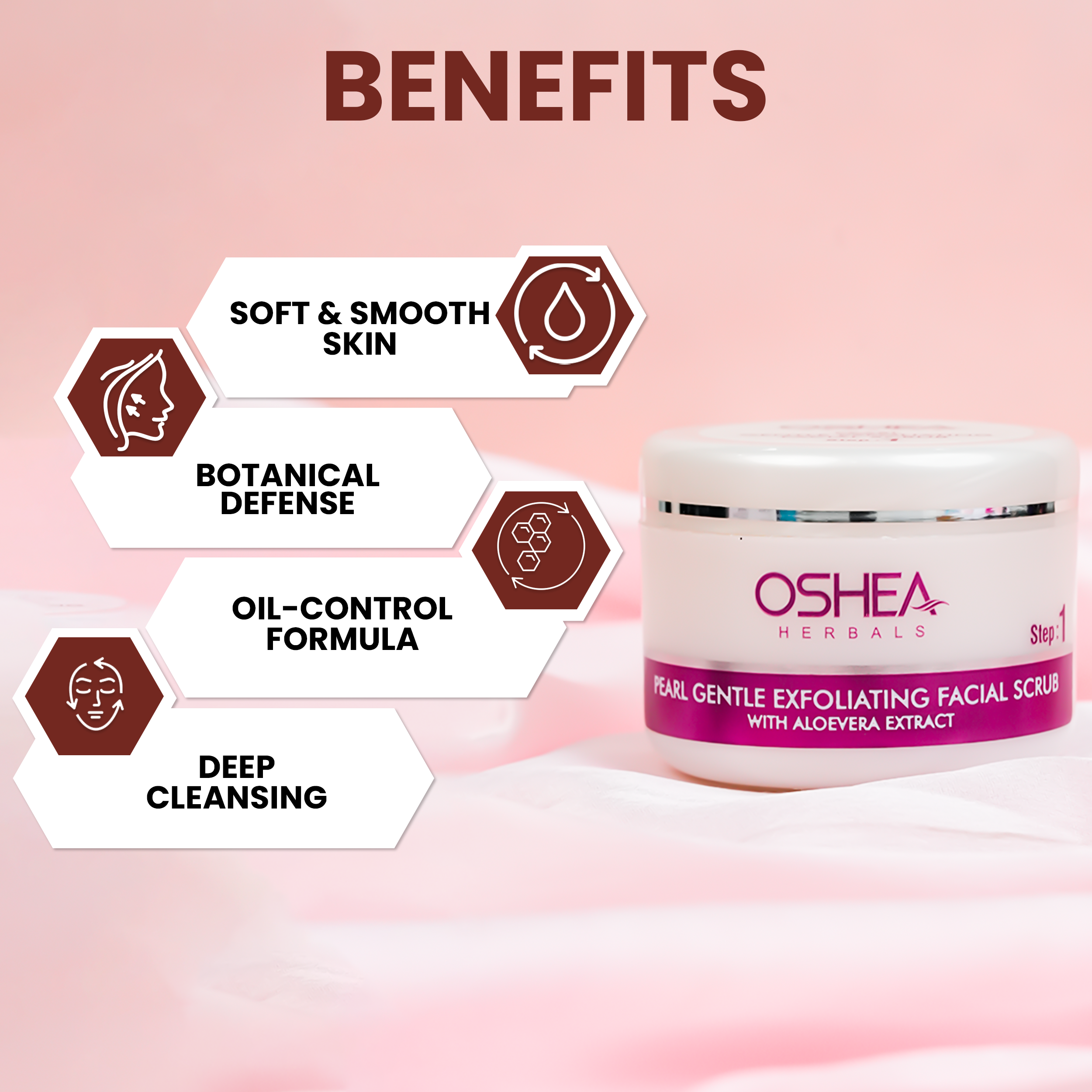 BenefitsExfoliating_RenewingScrubPearlFacialKitOsheaHerbals