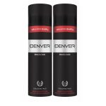 Set of 2 Black.Code Cologne Talc with UV Radiation Protection - 300 g Each