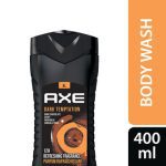 Axe Dark Temptation 3 In 1 Body- Face & Hair Wash (400ml)