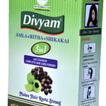 Divyam Herbal Hair Mask amla+ritha+shikakai with chandan.