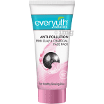 Everyuth Naturals Anti Pollution Pink Clay & Charcoal Face Pack 150gm