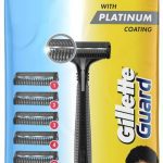 Gillette Shaving Razor Blades -6 Cartridges + 1 Razor, Men  (Pack of 7)