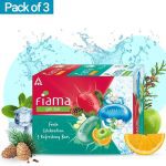 FIAMA Fresh Celebration Pack with 3 Unique Gel Bathing Bars (3 x 125 g)
