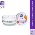 BOROPLUS Soft Light Moisturising Cream With Fruit Water & Vitamin E (200 ml)